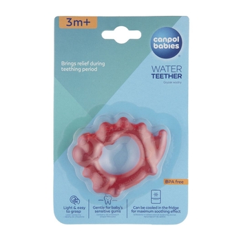 Прорізувач Canpol babies Їжачок, червоний (2/008) - Pampik - 2