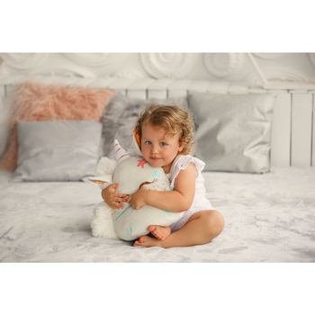 Мягкая игрушка-подушка Tigres Единорог Лилу, 42 см (ПД-0416) - Pampik - 2