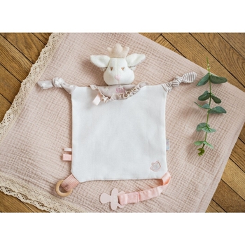 Іграшка-комфортер Elfiki Ельфік Айлі, білий з рожевим (ІГ-0106) - Pampik - 4