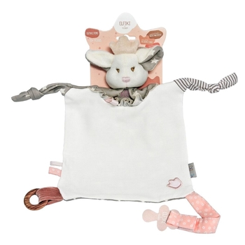 Іграшка-комфортер Elfiki Ельфік Айлі, білий з рожевим (ІГ-0106) - Pampik