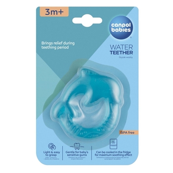Прорізувач Canpol babies Дельфiн, синій (2/221) - Pampik - 2
