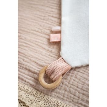 Іграшка-комфортер Elfiki Ельфік Айлі, білий з рожевим (ІГ-0106) - Pampik - 3