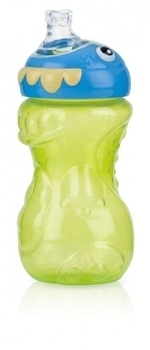 Поїльник Nuby Монстрики з носиком, 330 мл (22045) - Pampik - 4
