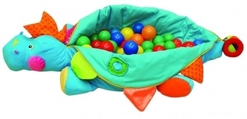 Басейн з кульками Ks Kids Блакитний дракончик - Pampik - 3