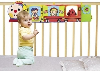 Бампер на кроватку Ks Kids Паровозик Чух Чух - Pampik