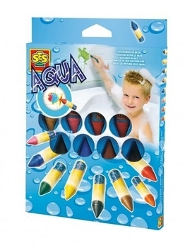 Набір для малювання у ванній Ses Creative Художнє купання, 8 шт. (13032S) - Pampik