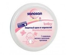 Защитный крем Sanosan Baby от опрелостей, 150 мл - Pampik