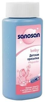 Детская присыпка Sanosan Baby, 100 г - Pampik
