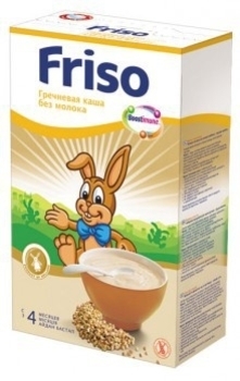 Безмолочная гречневая каша Friso, 250 г - Pampik