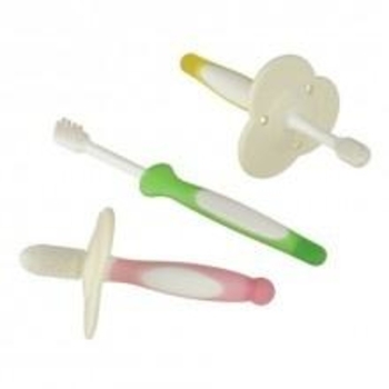 Набор зубных щеток Pigeon, три уровня, 3 шт. (10515/10541) - Pampik