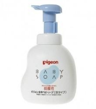 Мило-пінка для немовлят Pigeon з дозатором, 500 мл - Pampik