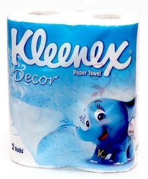 Двошарові рушники Kleenex білі, 2 рулони - Pampik