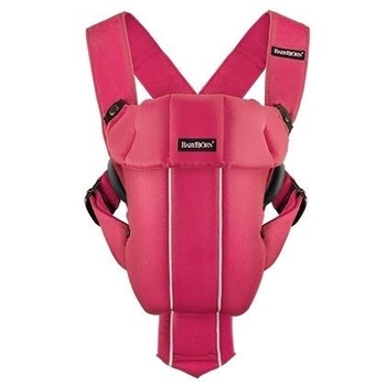 Рюкзак-кенгуру Babybjorn Baby Carrier Original, малиновий - Pampik - 2