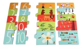 Развивающая игра-пазл Djeco Посчитай - Pampik - 4