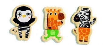 Магнітна гра Djeco Забавні тварини (DJ03118) - Pampik - 4