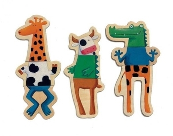 Магнітна гра Djeco Божевільні тварини (DJ03111) - Pampik - 3