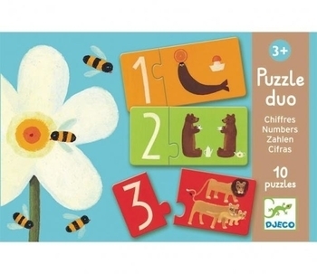 Развивающая игра-пазл Djeco Посчитай - Pampik