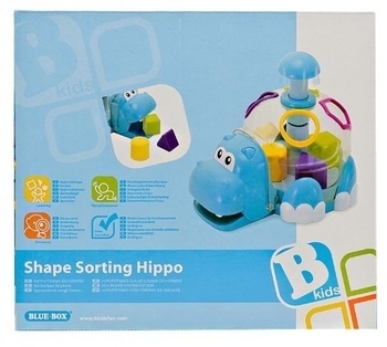 Сортуюча іграшка Bkids "Гіпопотам" - Pampik - 3