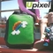 Рюкзак Upixel Fliplid, бело-зеленый - Pampik - 3