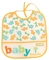Нагрудник влагонепроницаемый Baby Team, Baby Friends (6503) - Pampik