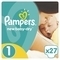 Підгузки Pampers New Baby-Dry Newborn 1 (2-5 кг), 27 шт. - Pampik