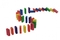 Настільна гра Goki Доміно Кам'яне ралі, 28 деталей (58788) - Pampik