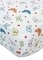 Простирадло на резинці Coo Coo Метелики, екокотон, 90х60 см, білий (Соо54) - Pampik - 3