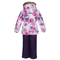 Термокомплект Huppa Wonder, р.92, білий з рожевим (41950030-71520-092) - Pampik - 2