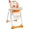Стільчик для годування Chicco Polly 2 Start 4W, помаранчевий (79205.96) - Pampik