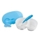 Тарелка двухсекционная BabyOno, с ложкой, голубой (1067) - Pampik - 3