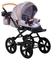 Універсальна коляска 2 в 1 Adamex Sofia Happy collection H7, сірий з помаранчевим (621592) - Pampik - 4