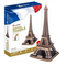 3D Пазл CubicFun Эйфелева башня, 82 элемента (MC01091) - Pampik