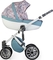 Універсальна коляска 2 в 1 Anex Sport, білий з блакитним (19637) - Pampik - 2