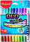 Фломастеры двусторонние Maped Color Peps Duo, 20 цветов (MP.847010) - Pampik