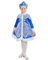 Карнавальний костюм Purpurino Снігуронька Завірюха, поліестер, р.30, блакитний (199/30) - Pampik