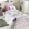 Комплект постельного белья Luoca Patisca Ranforce Cloe, ранфорс, 220х160 см, белый с розовым (74023) - Pampik