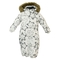 Термокомбінезон Huppa Keira, р.80, білий з сірим (31920030-83420-080) - Pampik