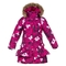 Термопальто Huppa Whitney, р.116, малиновий з білим (12460030-81663-116) - Pampik