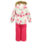 Термокомплект Huppa Wonder, р.104, рожевий з білим (41950030-81920-104) - Pampik - 3