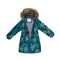 Термопальто Huppa Yacaranda, р.110, темно-синій з зеленим (12030030-82066-110) - Pampik - 4