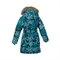 Термопальто Huppa Yacaranda, р.110, темно-синій з зеленим (12030030-82066-110) - Pampik - 3