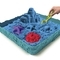 Набір піску для дитячої творчості Wacky-Tivities Kinetic Sand, блакитний, 454 г (71402B) - Pampik - 2