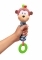 Игрушка-пищалка BabyOno Обезьянка Георгий, 22 см, синий (619) - Pampik - 2