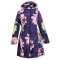 Пальто Huppa Luisa Dark Lilac Pattern, поліестер, р.140, фіолетовий (12430010-91373-140) - Pampik