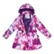 Пальто Huppa Leandra White Pattern, поліестер, р.140, рожевий з білим (18030004-91120-140) - Pampik - 3