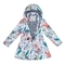 Пальто Huppa Leandra White Pattern, полиэстер, р.152, белый (18030004-91220-152) - Pampik - 2