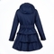 Пальто Huppa Leandra Navy, поліестер, р.128, темно-синій (18030004-00086-128) - Pampik - 2