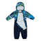 Комбінезон Huppa Golden Navy Pattern/Navy, поліестер, р.92, темно-синій з синім (36080004-90286-092) - Pampik - 3