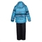 Комплект Huppa Yoko Petrol Pattern/Black, полиэстер, р.116, бирюзовый с черным (41190014-93366-116) - Pampik - 2