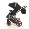 Універсальна коляска 2 в 1 Junama Diamond S-line 01, чорний з червоним (JD-SL-01) - Pampik - 7
